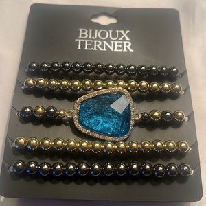 Terner stretch bracelets.